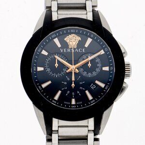 VERSACE VEM8 black SS QZ